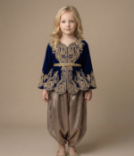 Karakou enfant bleu roi