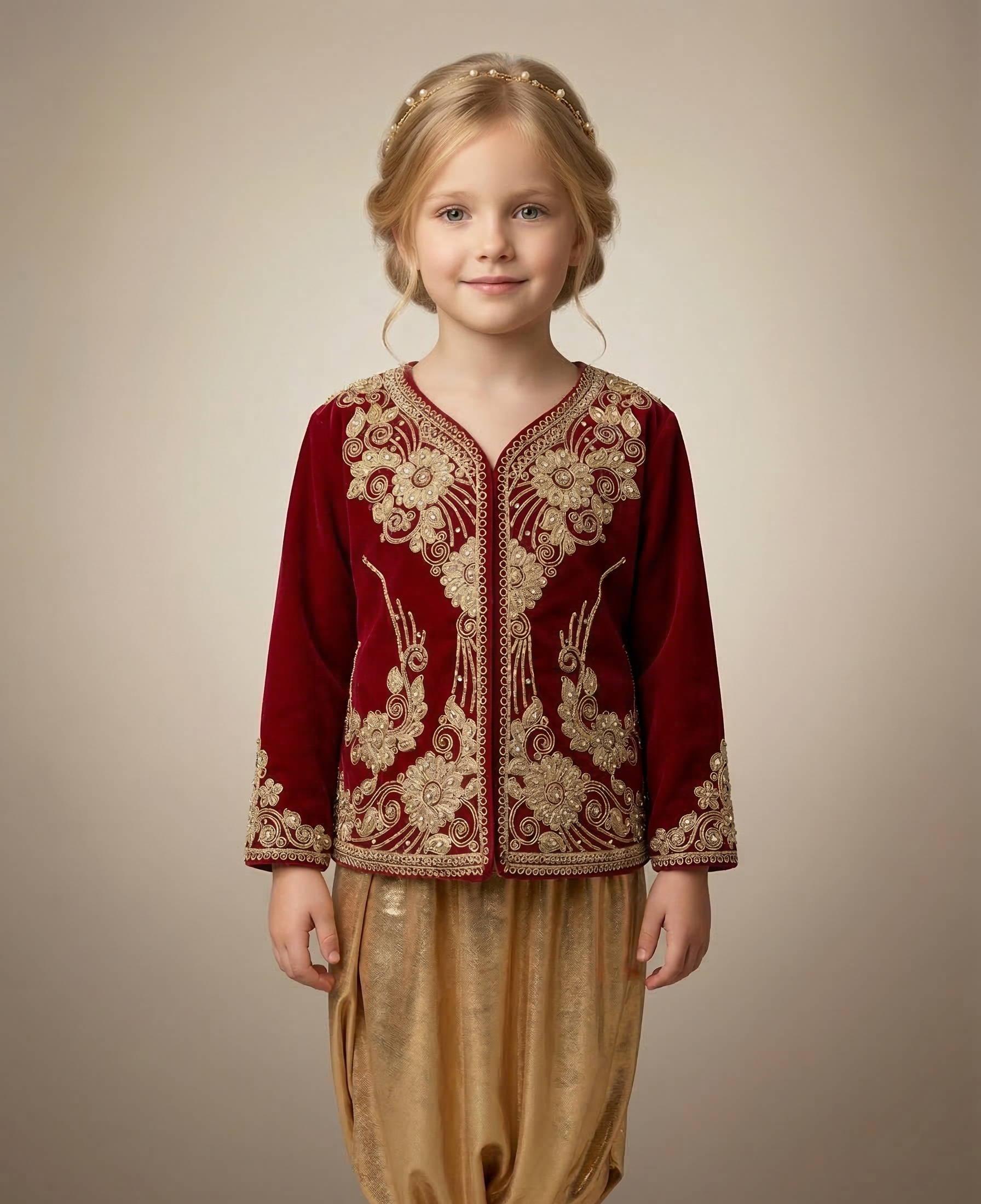 Karakou rouge 1 Karakou enfant rouge cerise 14 ans – Image 1