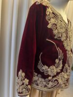 Karakou enfant Bordeaux élégant et raffiné – Image 4