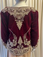 Karakou enfant Bordeaux élégant et raffiné – Image 6