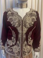 Karakou enfant Bordeaux élégant et raffiné – Image 5