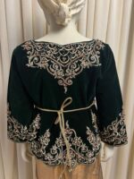 Karakou enfant vert bouteille élégant et raffiné – Image 3